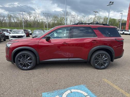 Scarlet Ember Tintcoat 2026 Nissan Pathfinder SL