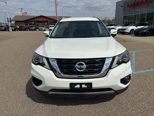 Glacier White 2018 Nissan Pathfinder SV