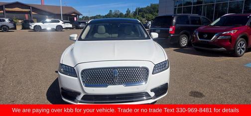 Pristine White 2020 Lincoln Continental Black Label