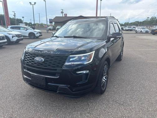 Agate Black Metallic 2019 Ford Explorer Sport