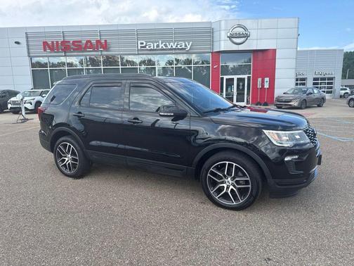 Agate Black Metallic 2019 Ford Explorer Sport