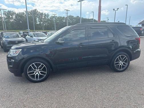Agate Black Metallic 2019 Ford Explorer Sport