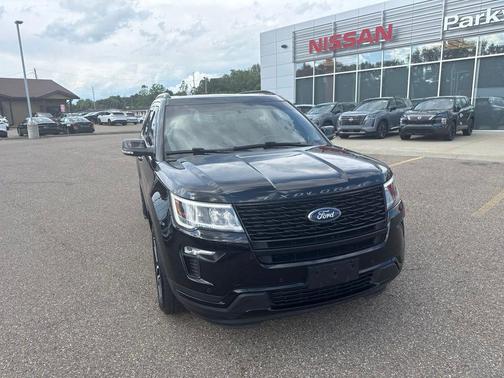 Agate Black Metallic 2019 Ford Explorer Sport