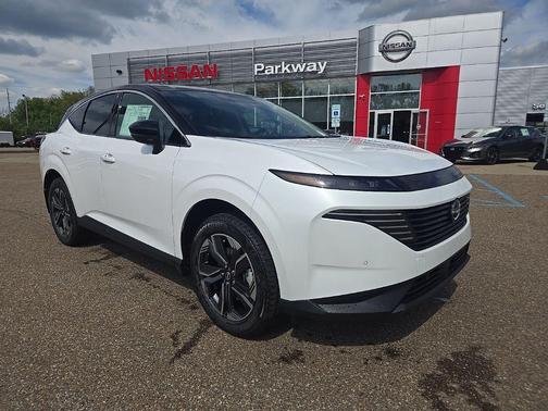 Everest White Pearl Tricoat/Super Black 2025 Nissan Murano SL