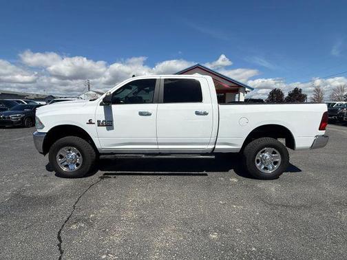 White 2018 RAM 2500 SLT