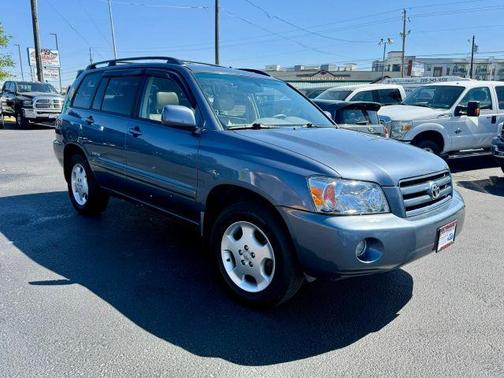 Blue 2007 Toyota Highlander Limited