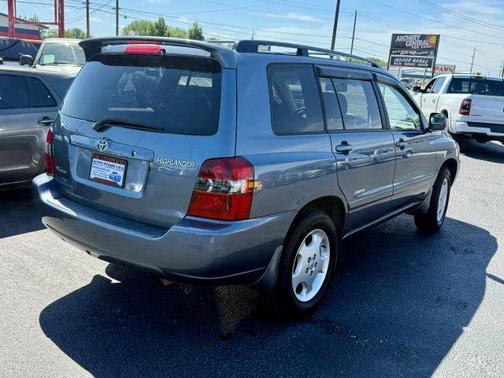 Blue 2007 Toyota Highlander Limited