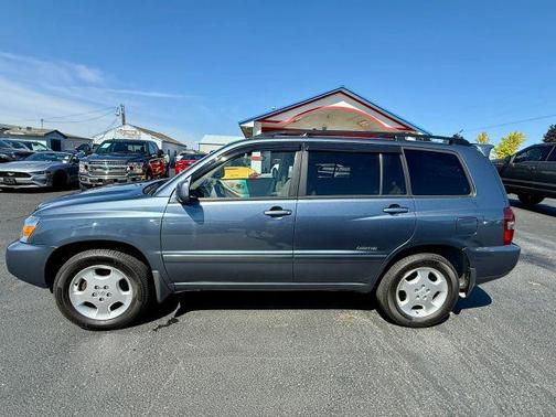 Blue 2007 Toyota Highlander Limited