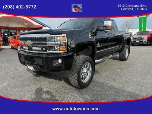 Black 2016 Chevrolet Silverado 2500 LTZ