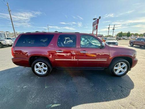 Red 2010 Chevrolet Suburban 1500 LTZ