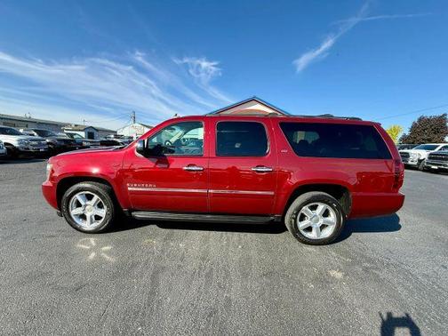 Red 2010 Chevrolet Suburban 1500 LTZ