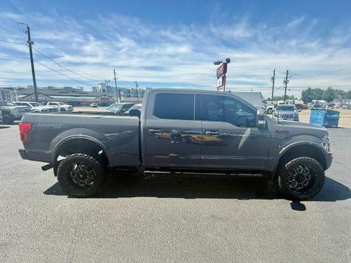 Gray 2018 Ford F-150 Lariat