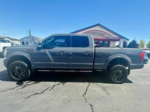 Gray 2018 Ford F-150 Lariat