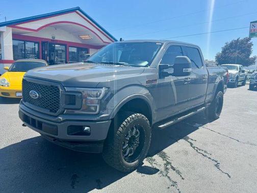 Gray 2018 Ford F-150 Lariat