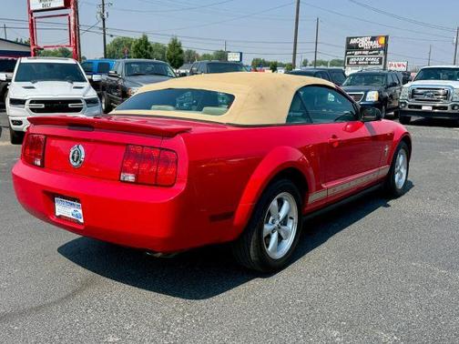 Red 2008 Ford Mustang Deluxe