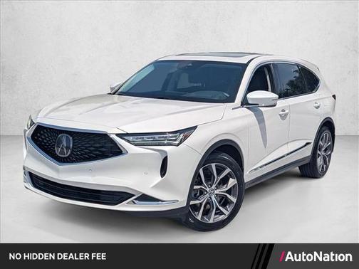 Platinum White Pearl 2024 Acura MDX Technology Package