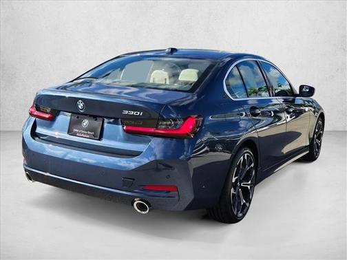 Arctic Race Blue Metallic 2025 BMW 330 330i Sedan