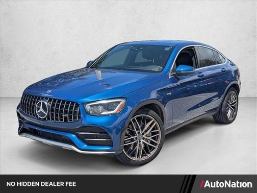 Starling Blue Metallic 2023 Mercedes-Benz AMG GLC 43 4MATIC Coupe