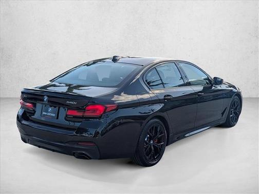 Black Sapphire Metallic 2023 BMW 540 i xDrive