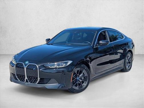 Black Sapphire Metallic 2023 BMW i4 Gran Coupe eDrive35