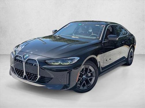 Black Sapphire Metallic 2023 BMW i4 Gran Coupe eDrive35