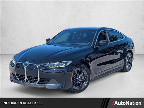 Black Sapphire Metallic 2023 BMW i4 Gran Coupe eDrive35