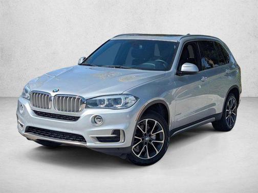 Glacier Silver Metallic 2018 BMW X5 xDrive35i