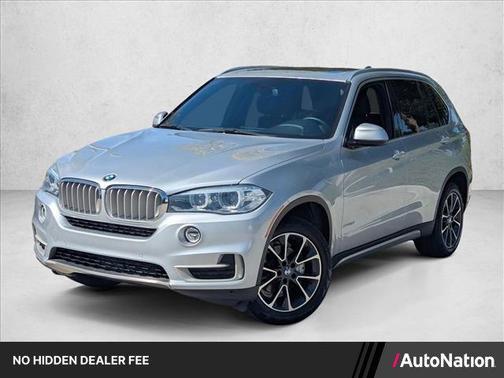Glacier Silver Metallic 2018 BMW X5 xDrive35i