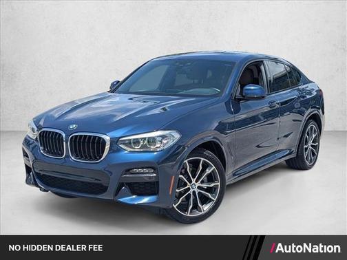 Phytonic Blue Metallic 2021 BMW X4 xDrive30i