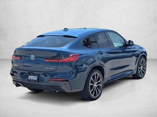 Phytonic Blue Metallic 2021 BMW X4 xDrive30i