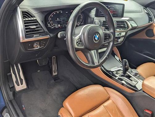 Phytonic Blue Metallic 2021 BMW X4 xDrive30i