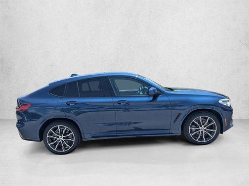 Phytonic Blue Metallic 2021 BMW X4 xDrive30i