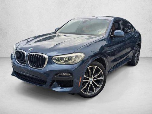 Phytonic Blue Metallic 2021 BMW X4 xDrive30i