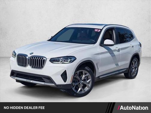 Alpine White 2023 BMW X3 xDrive30i