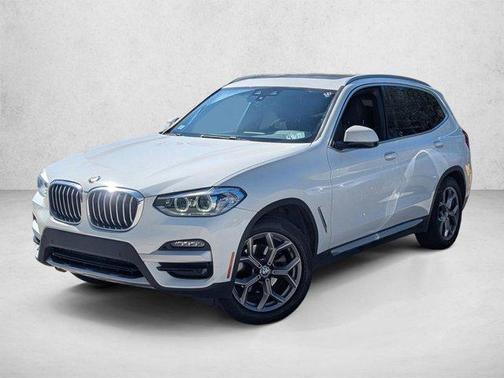 Alpine White 2021 BMW X3 xDrive30i