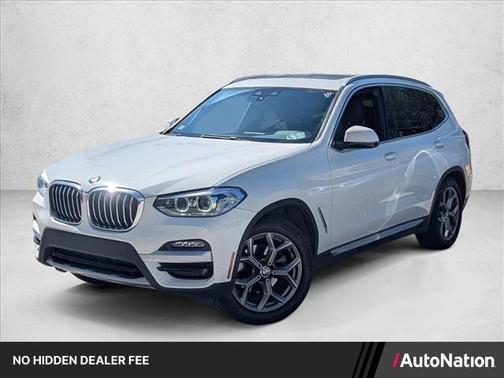 Alpine White 2021 BMW X3 xDrive30i