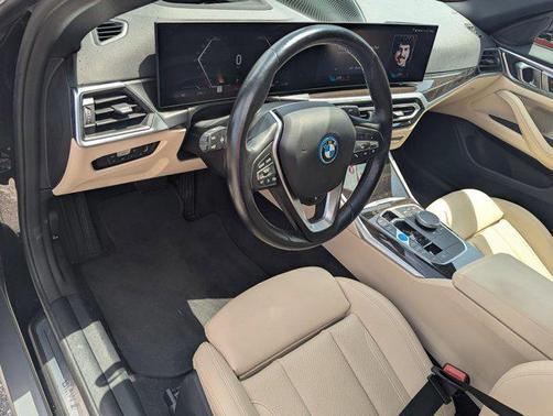 Black Sapphire Metallic 2023 BMW i4 Gran Coupe eDrive35