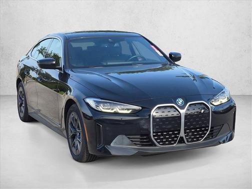 Black Sapphire Metallic 2023 BMW i4 Gran Coupe eDrive35