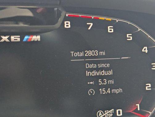 Mineral White Metallic 2023 BMW X6 M Sports Activity Coupe