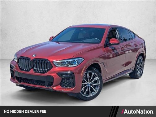 Flamenco Red Metallic 2022 BMW X6 xDrive40i