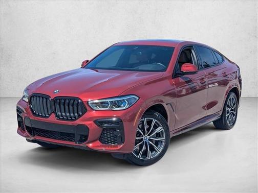 Flamenco Red Metallic 2022 BMW X6 xDrive40i