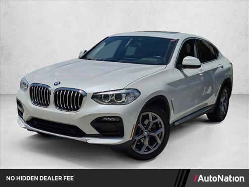 Mineral White Metallic 2020 BMW X4 xDrive30i