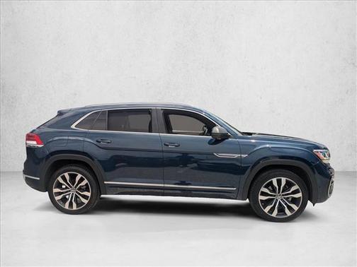 Tourmaline Blue Metallic 2023 Volkswagen Atlas Cross Sport 3.6L V6 SEL Premium R-Line