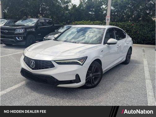 Platinum White Pearl 2025 Acura Integra A-SPEC