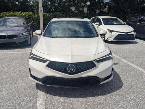 Platinum White Pearl 2025 Acura Integra A-SPEC