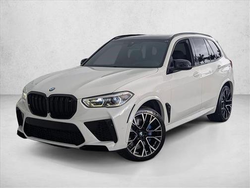 Alpine White 2022 BMW X5 M Base
