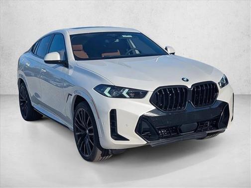 Mineral White Metallic 2026 BMW X6 xDrive40i
