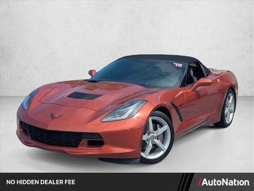 Daytona Sunrise Orange Metallic 2015 Chevrolet Corvette Stingray