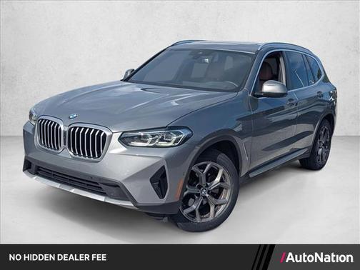 Skyscraper Grey Metallic 2024 BMW X3 xDrive30i