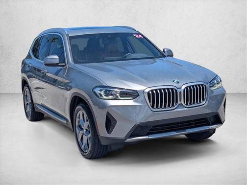 Skyscraper Grey Metallic 2024 BMW X3 xDrive30i